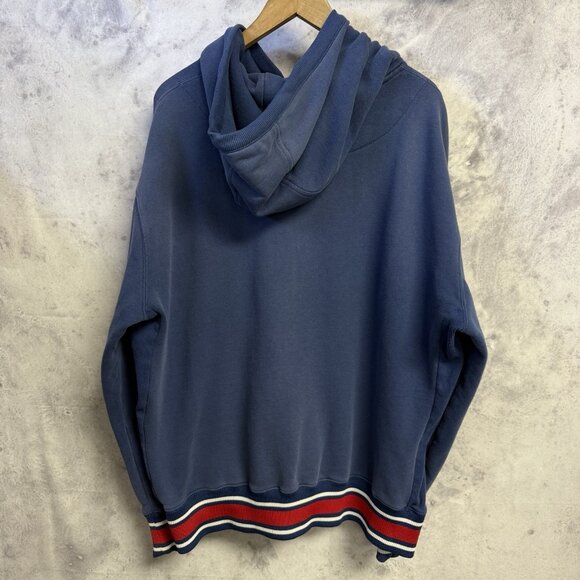 New York Giants Hoodie Sweatshirt Mens 2XL 28x28 Pro Line NFL Blue Embroidered - Picture 3 of 16